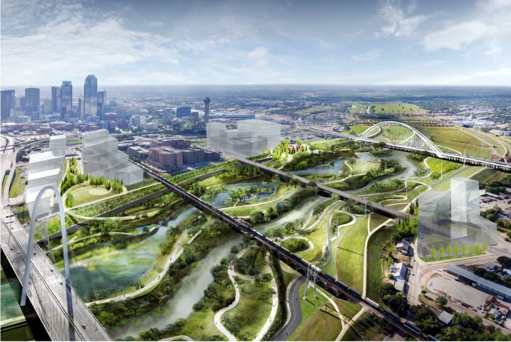The development of Trinity River Park will be a major coup for the enhancement of quality of life in the downtown area.