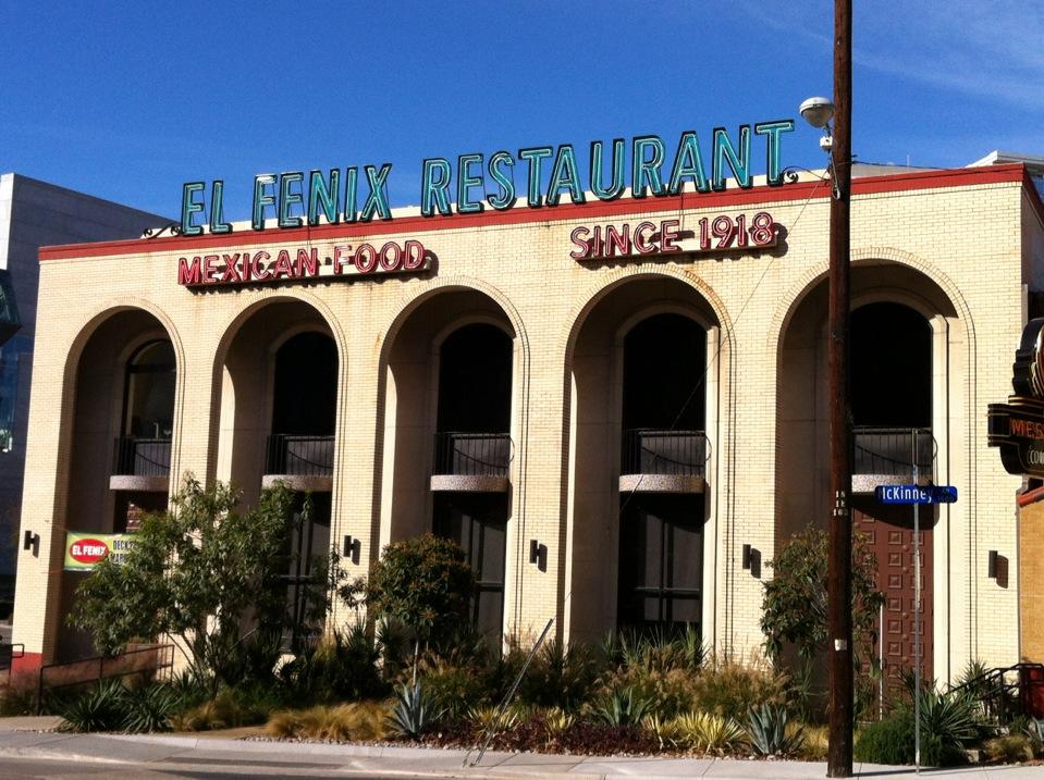 El Fenix is the place to be for cheese enchiladas. Photo courtesy of Eater Dallas.