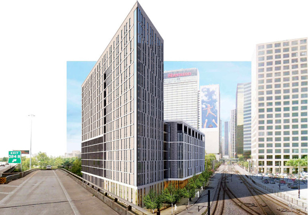 2400 Bryan Place, a mixed-use project by Matthews Southwest. Courtesy: Perkins+Will