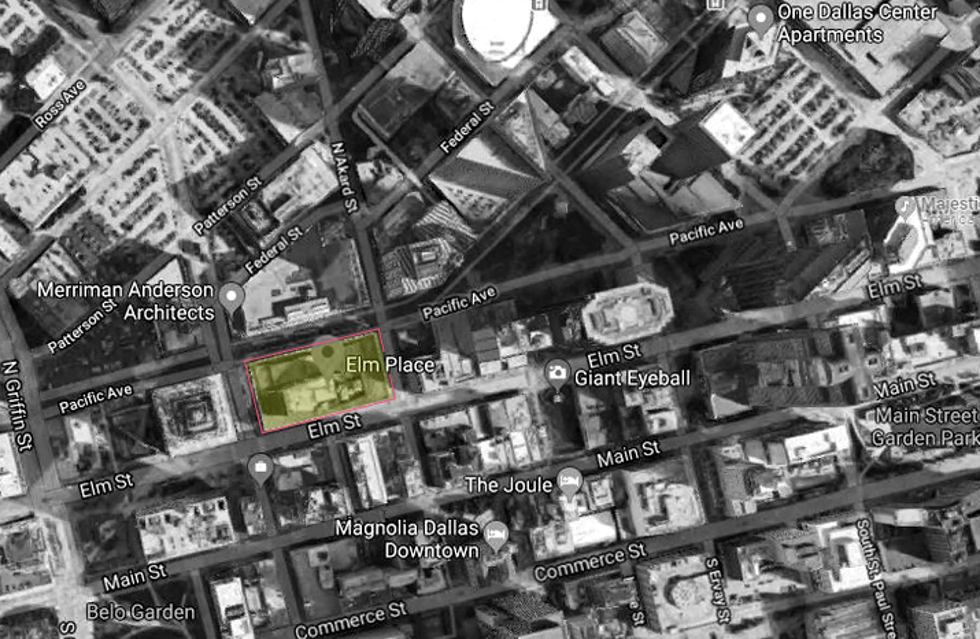 The Drever is located in the Main Street District. Image: Google Earth.
